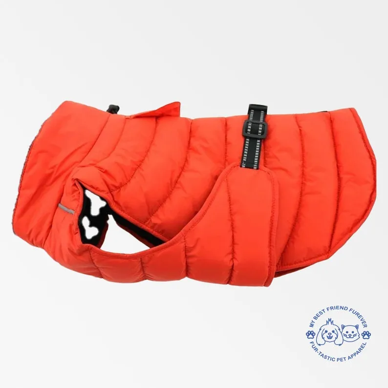 Alpine Extreme Weather Puffer Coat for Adventurous Dogs