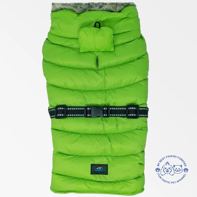 Alpine Extreme Weather Puffer Coat for Adventurous Dogs