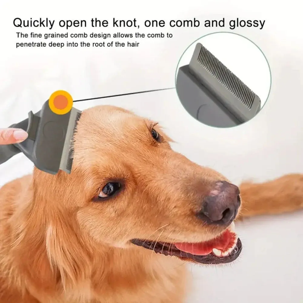 cat comb grooming hairknot tangle removal dogs brushes pethair petcomb ✈️ free.shipping