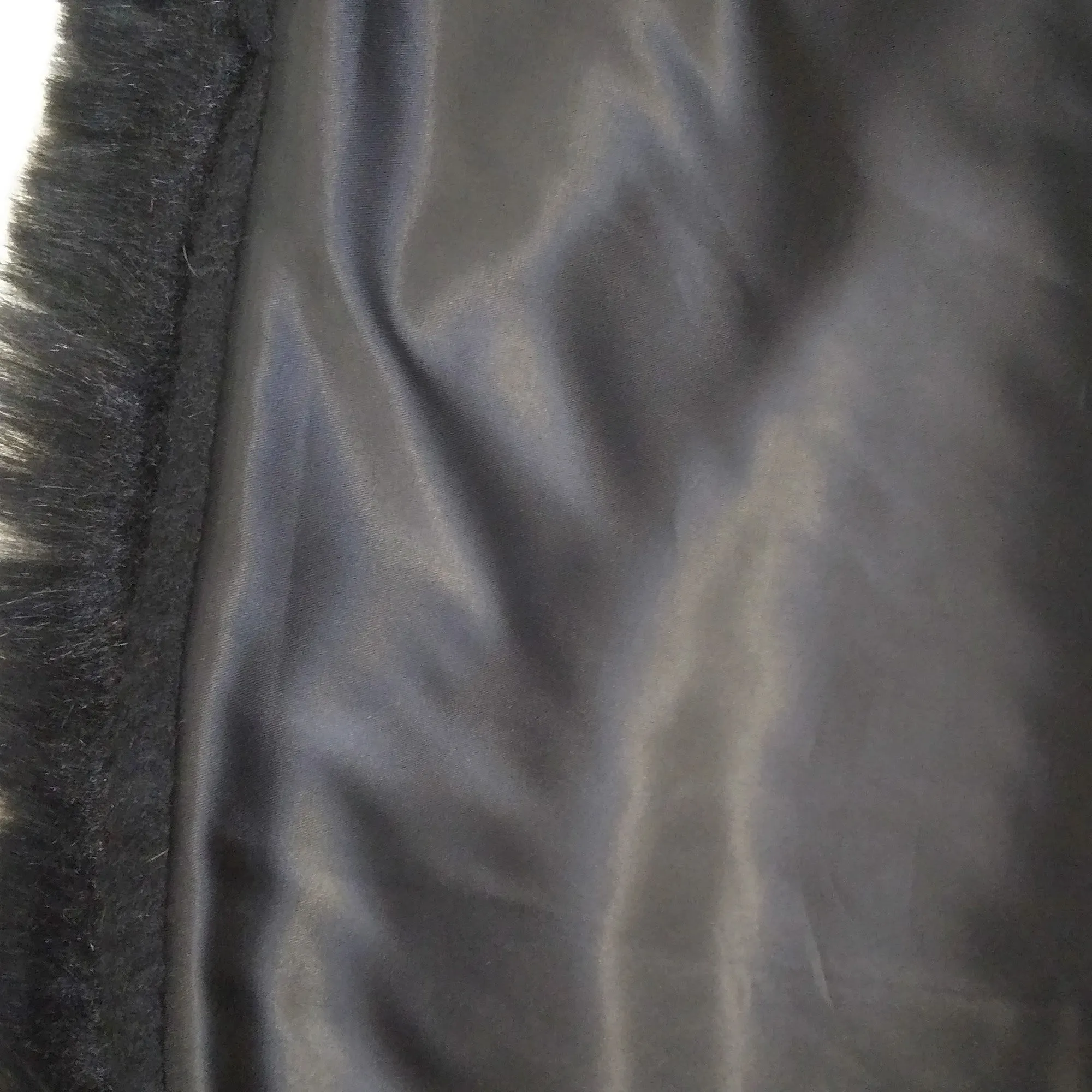 Women's Short Coat Ladies Warm Faux Fur Jacket Winter Black Holiday Gift for Her